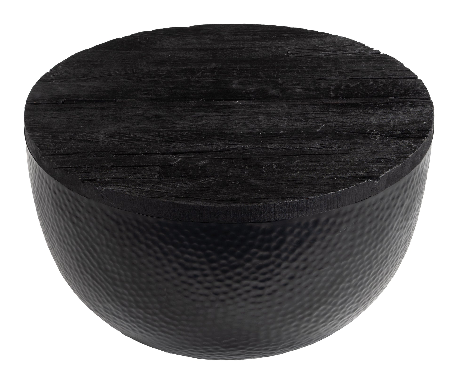 Duskan Black Storage Coffee Table - Ornate Home