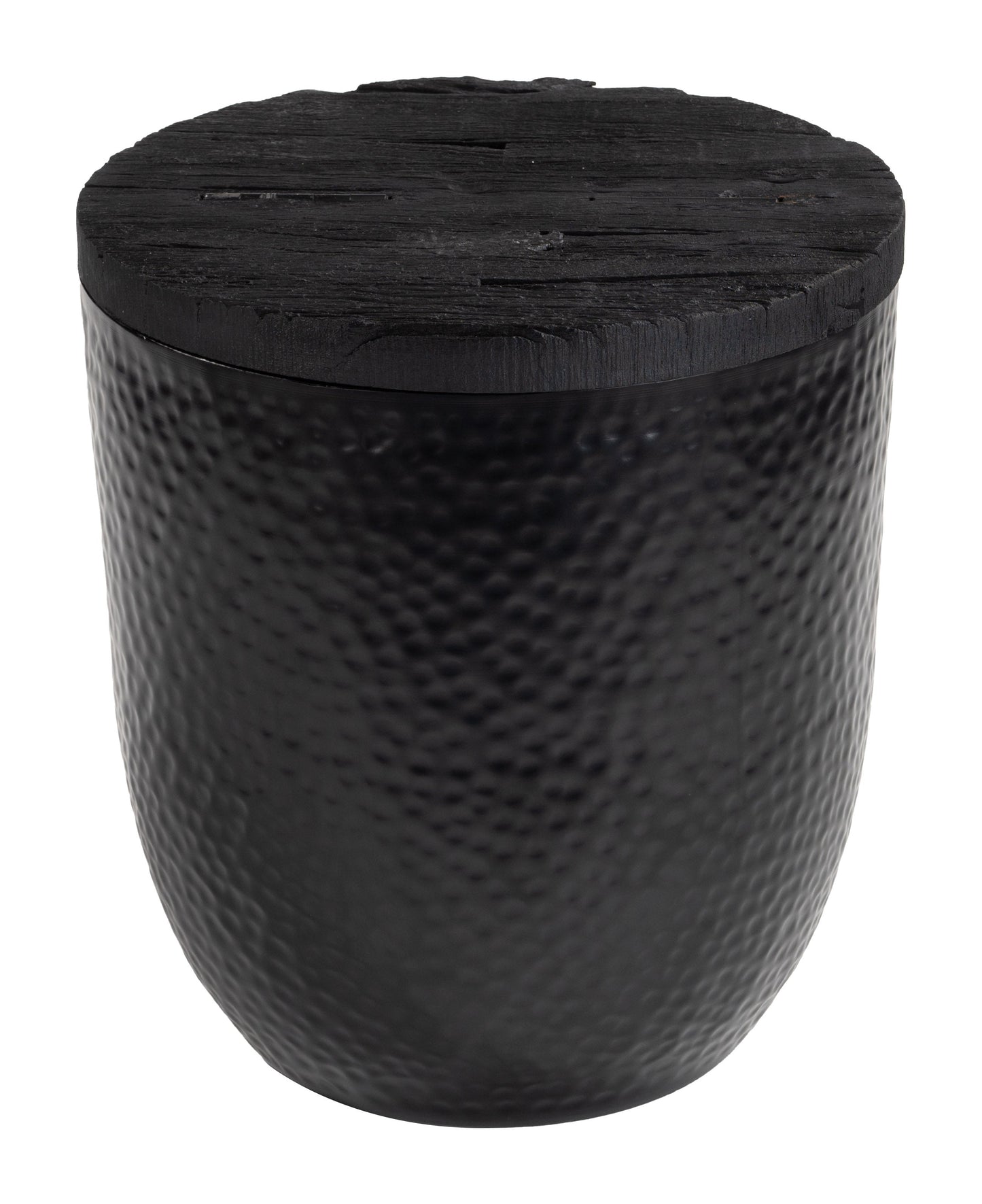 Duskan Black Storage Side Table - Ornate Home