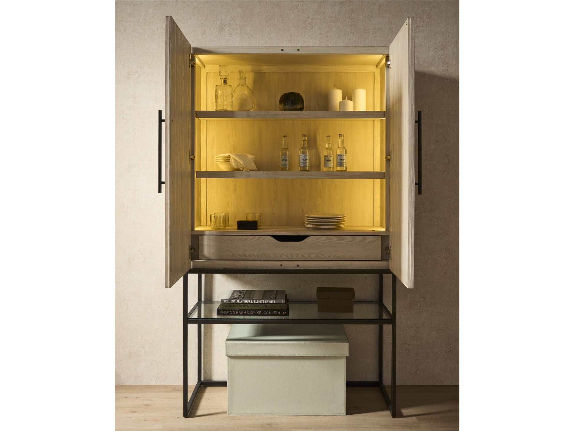 Dwell River Rock Bar Cabinet - Ornate Home