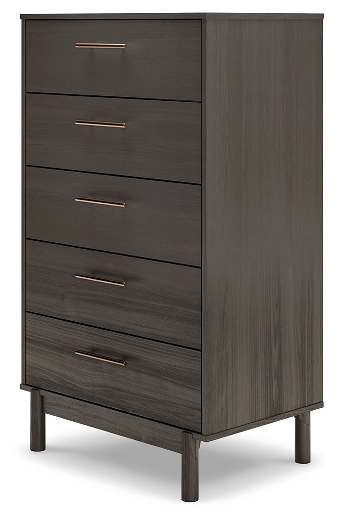 Brymont Dark Gray Chest of Drawers