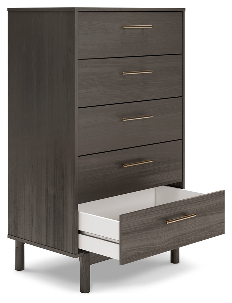 Brymont Dark Gray Chest of Drawers