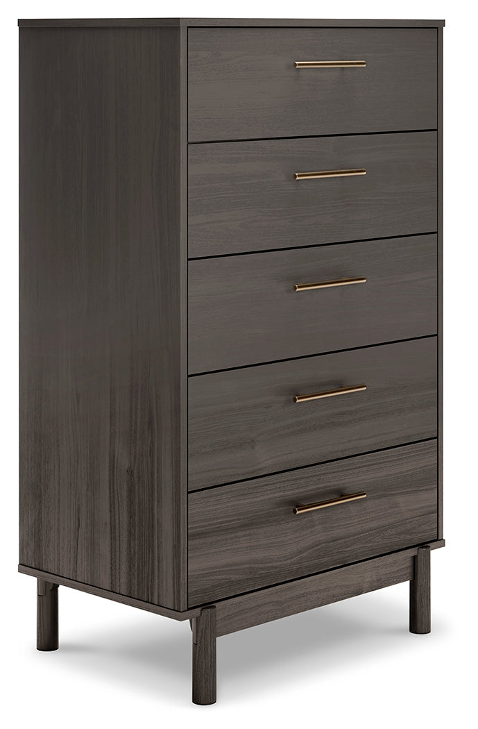 Brymont Dark Gray Chest of Drawers