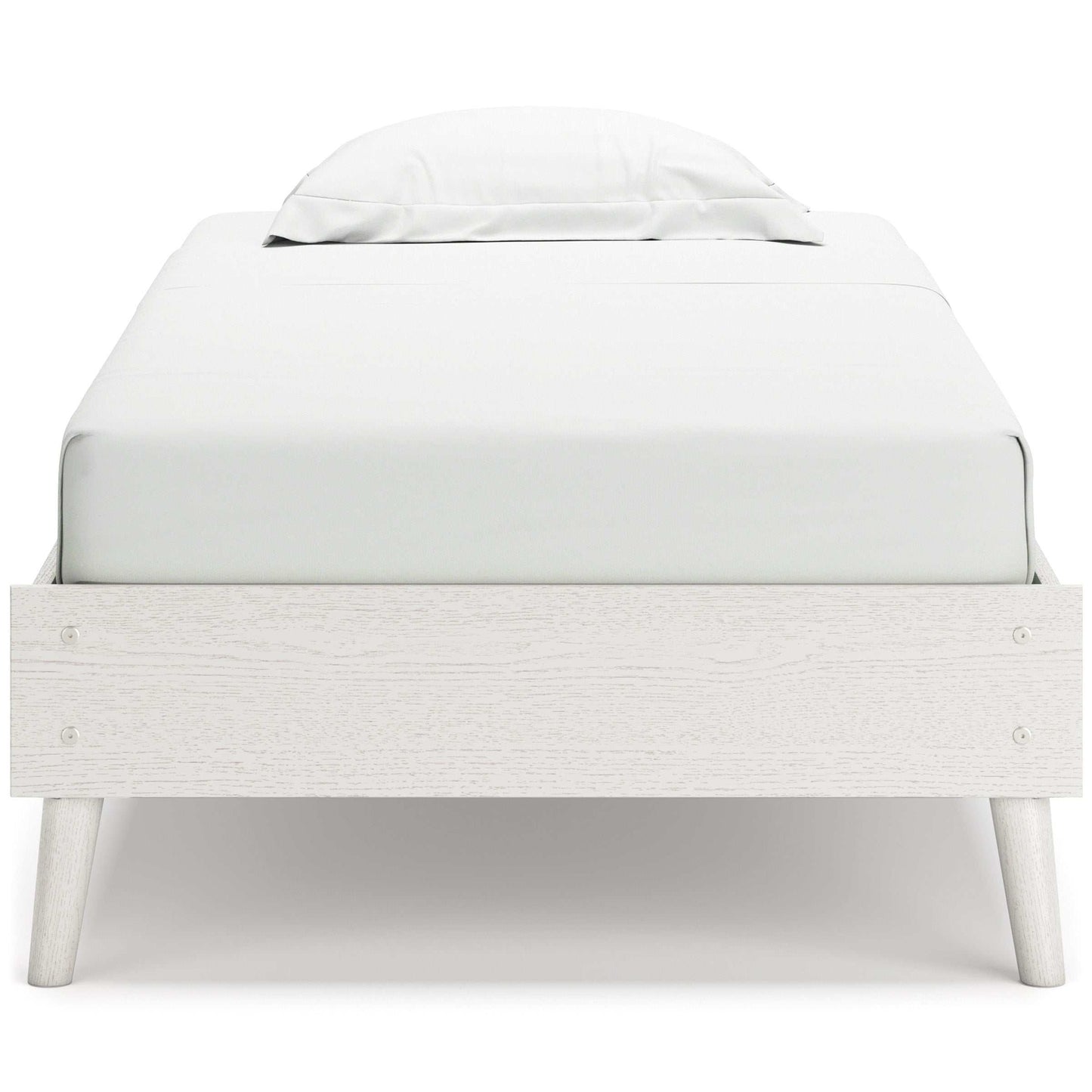 Aprilyn White Twin Platform Bed