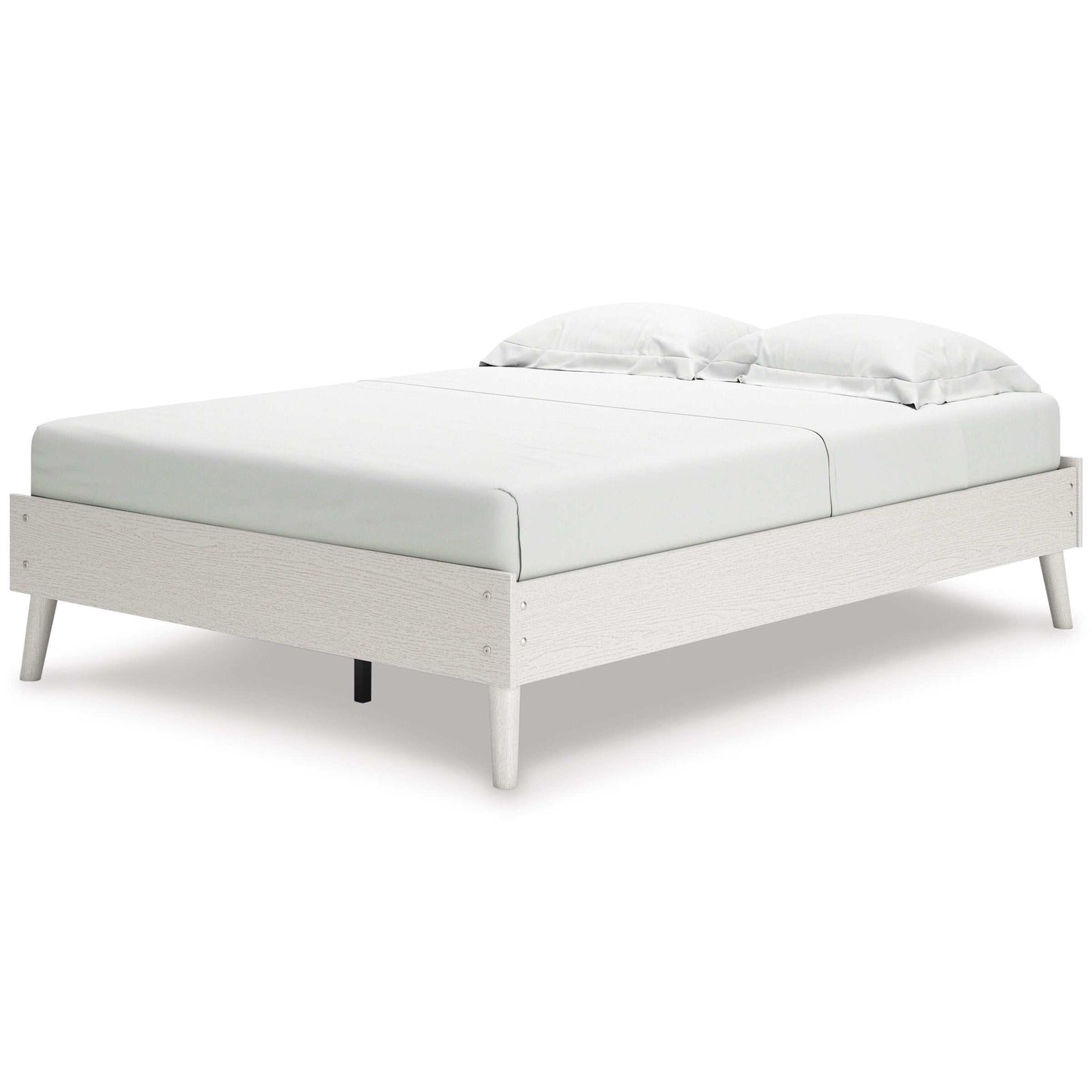 Aprilyn White Full Platform Bed