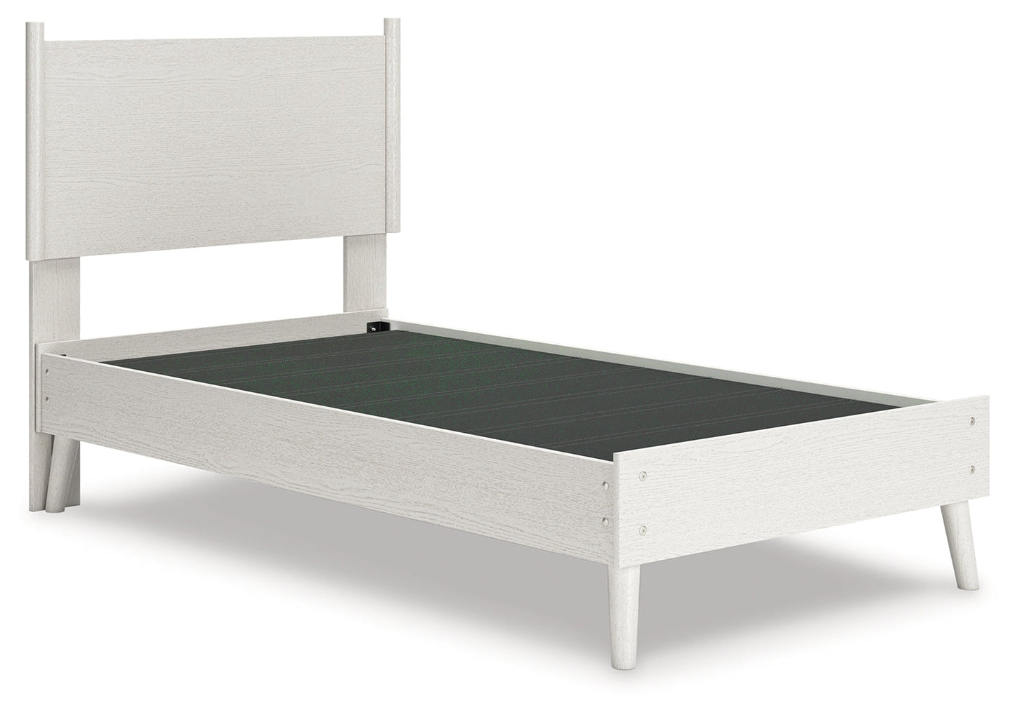 Aprilyn White Twin Panel Bed