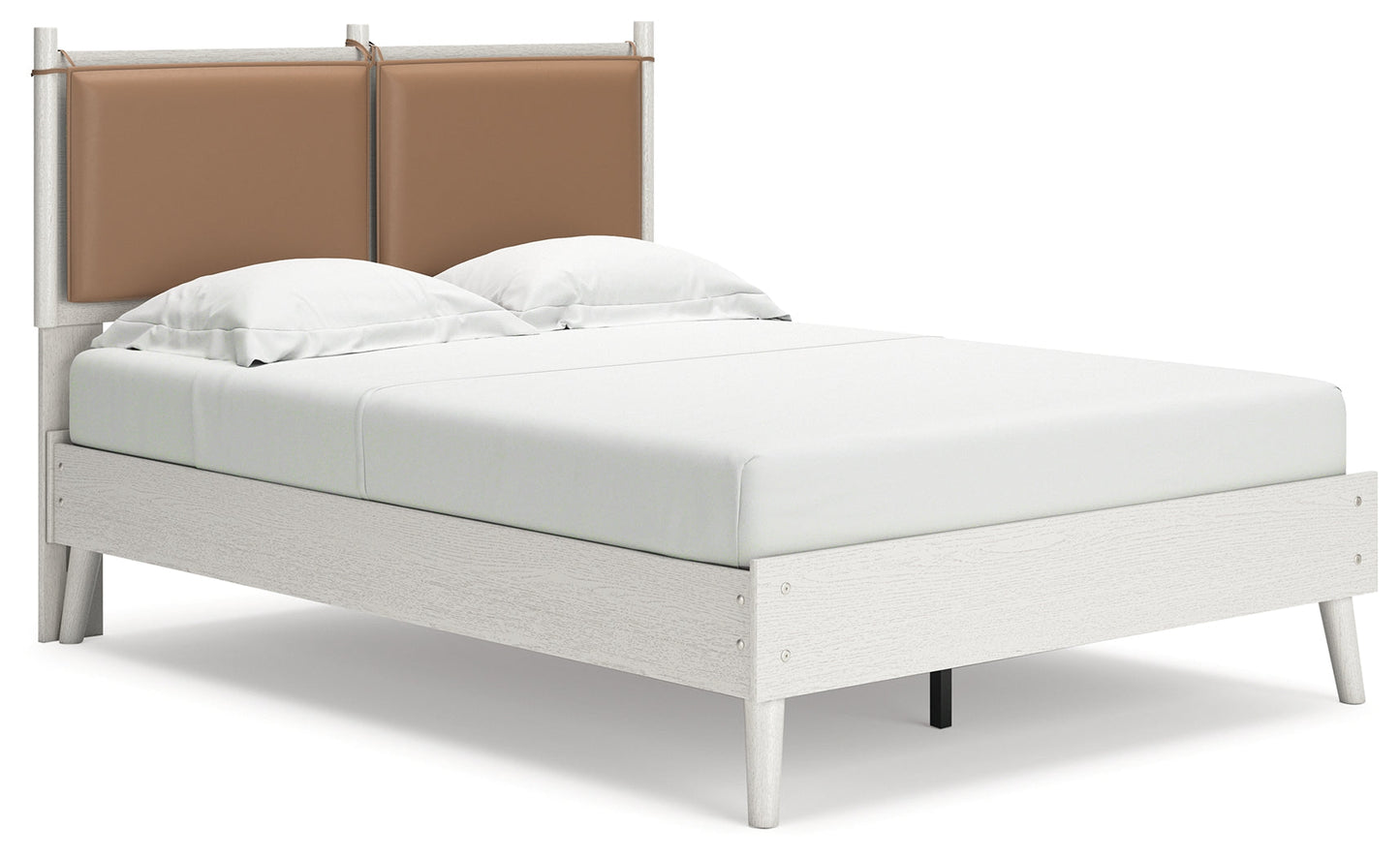 Aprilyn White Full Panel Bed