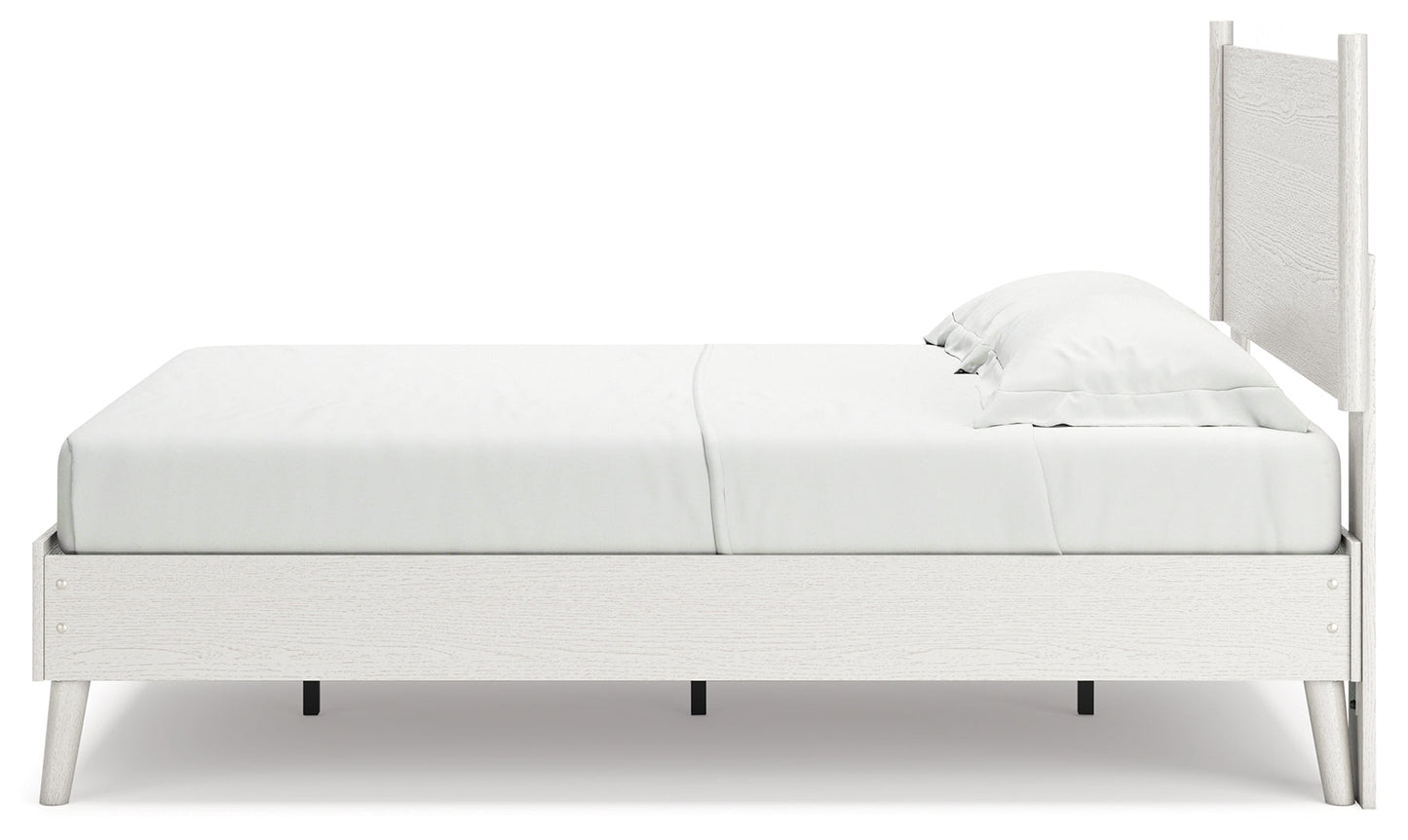 Aprilyn White Full Panel Bed