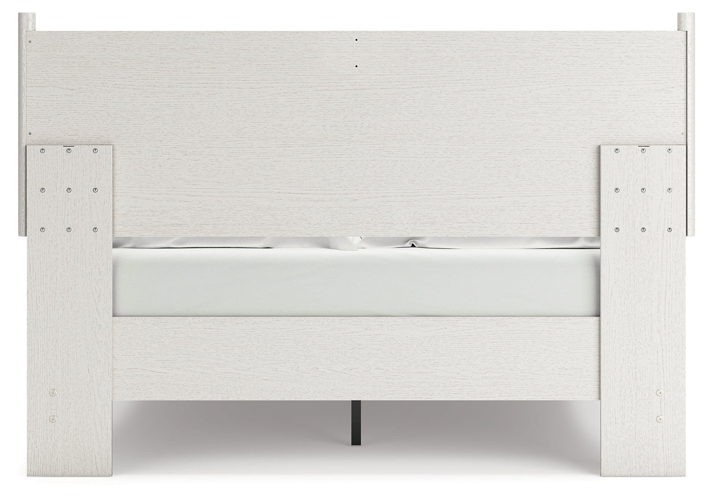 Aprilyn White Queen Panel Bed