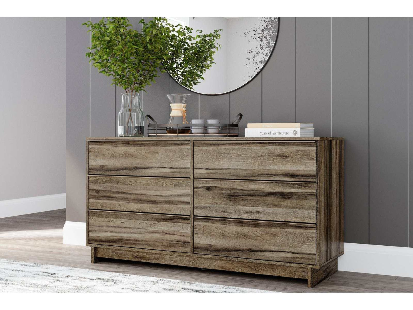 Shallifer Brown Dresser