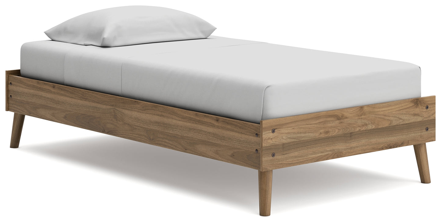 Aprilyn Honey Twin Platform Bed