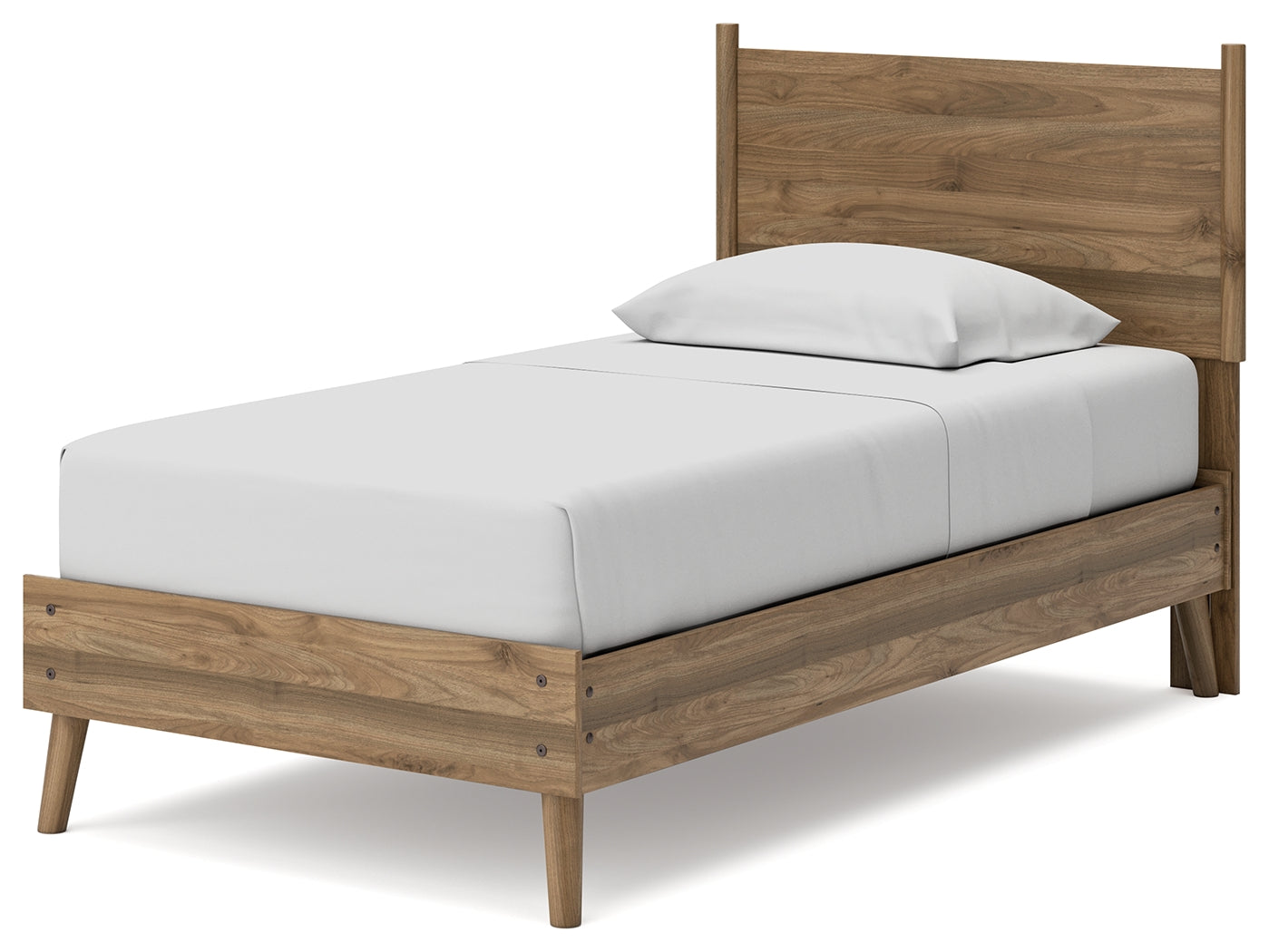 Aprilyn Honey Twin Panel Bed