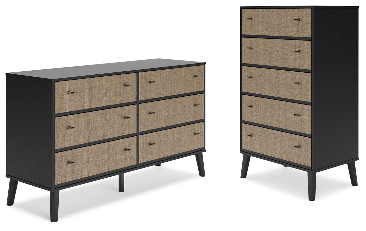 Charlang Two-tone Dresser and Chest