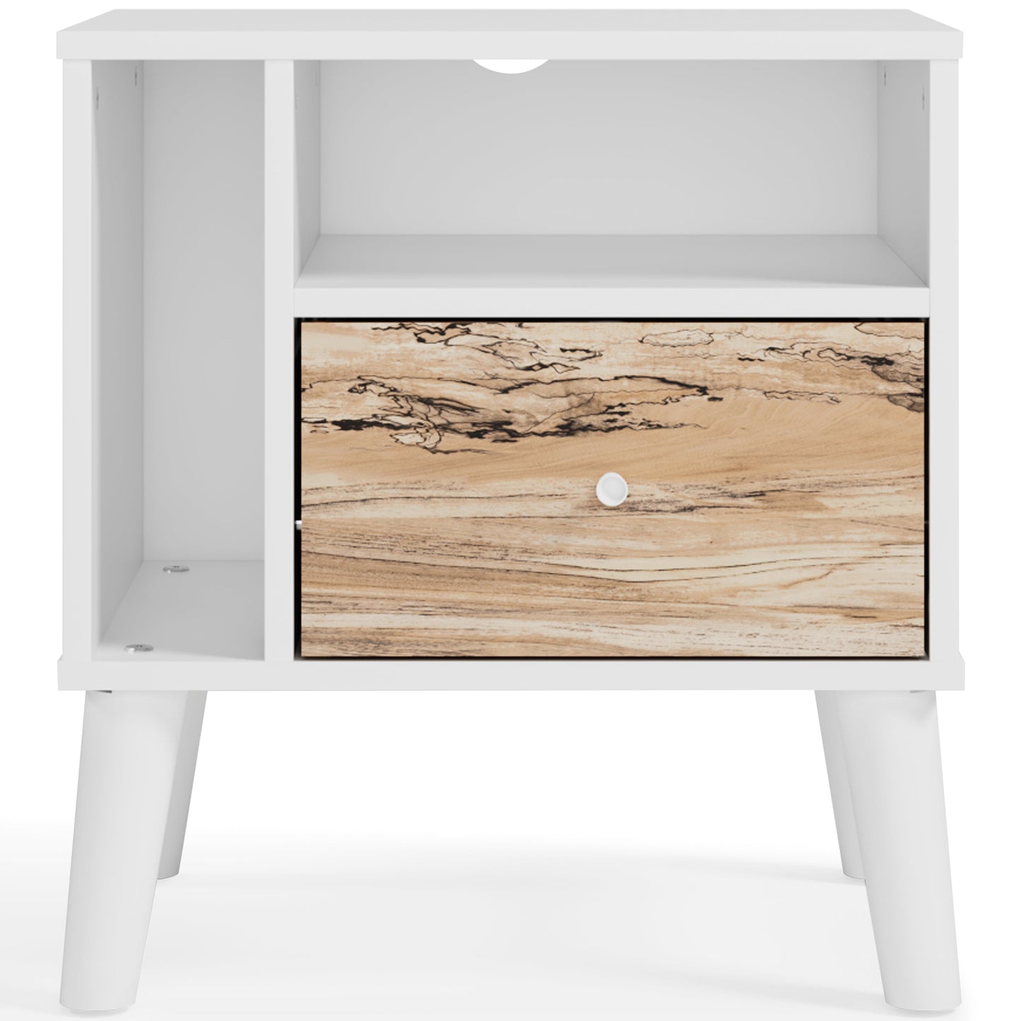 Piperton Two-tone Brown/White Nightstand