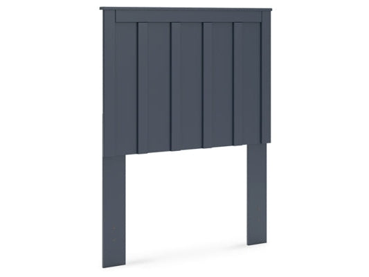 Simmenfort Navy Blue Twin Panel Headboard - Ornate Home