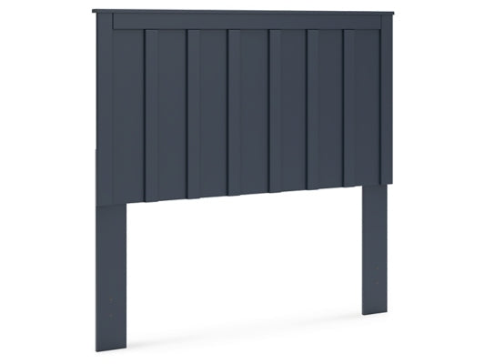 Simmenfort Navy Blue Full Panel Headboard - Ornate Home