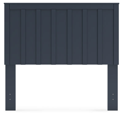 Simmenfort Navy Blue Full Panel Headboard - Ornate Home