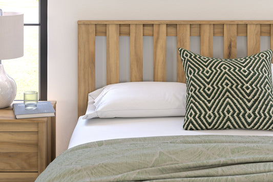 Bermacy Light Brown Full Panel Headboard