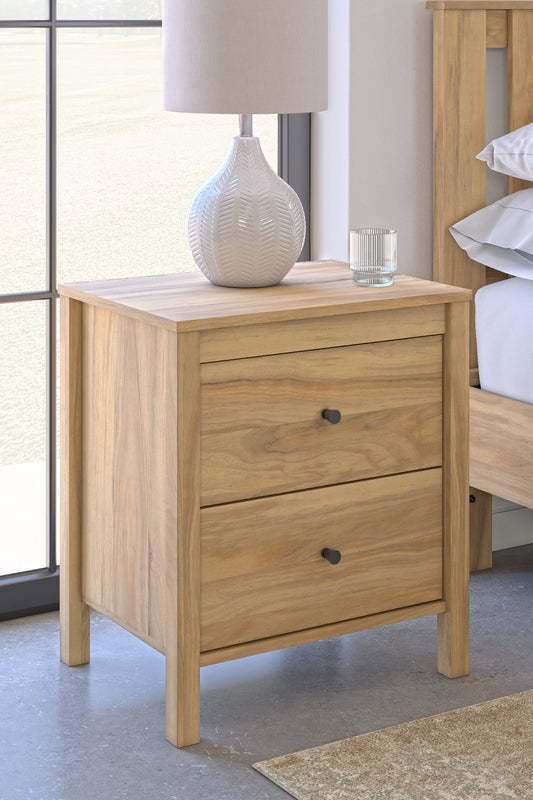 Bermacy Brown Nightstand