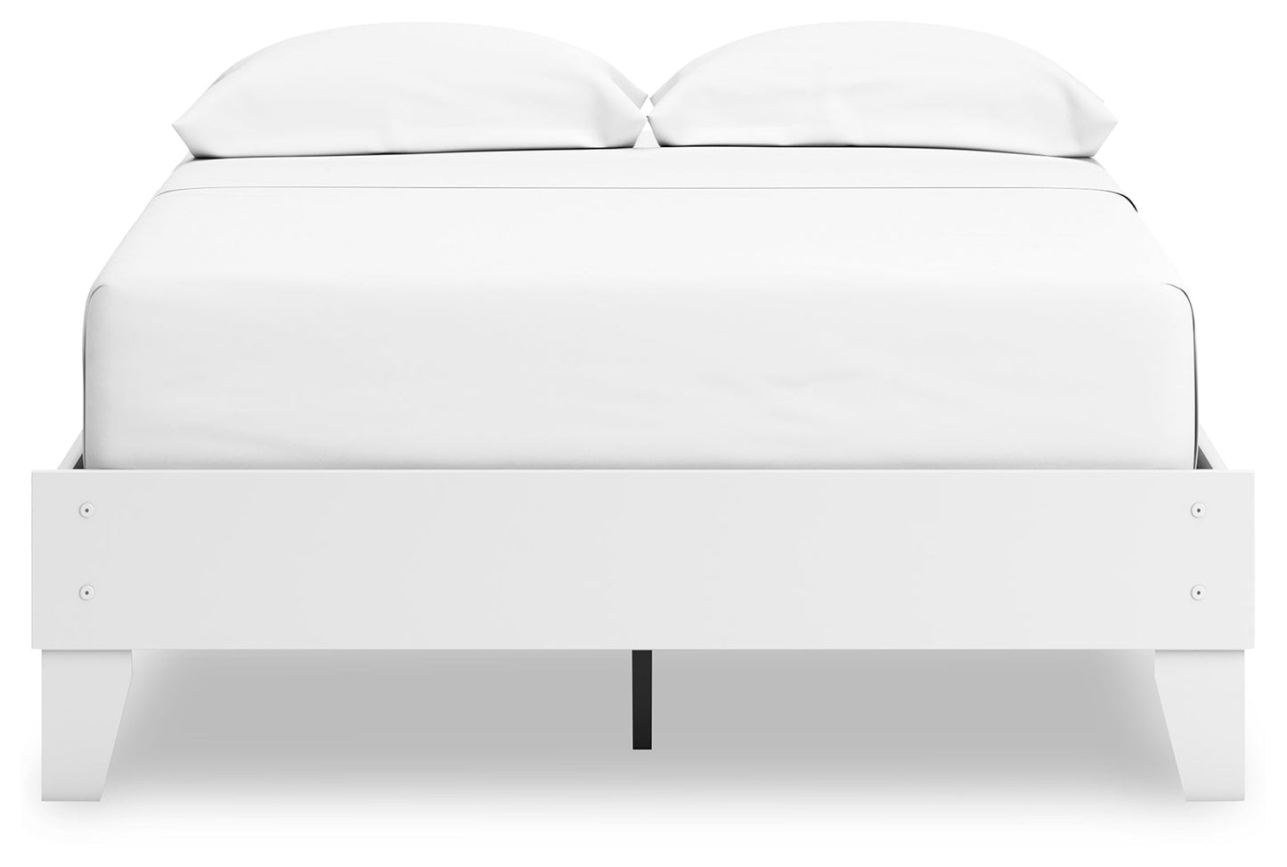 Hallityn White Full Platform Bed