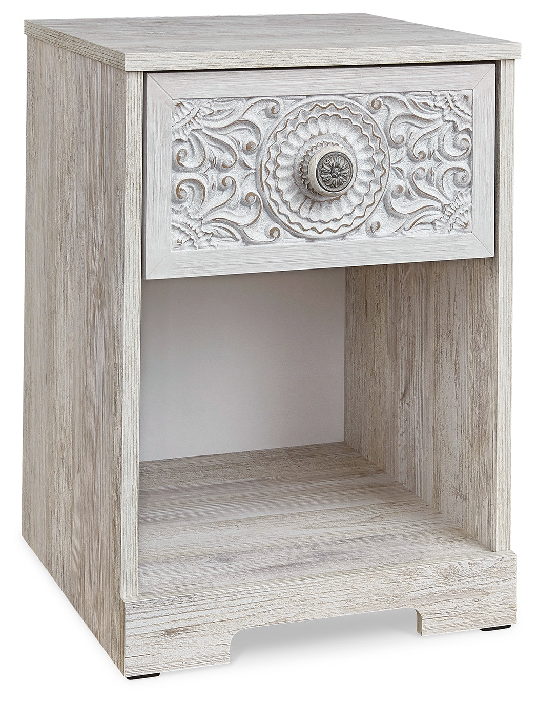 Paxberry Whitewash Nightstand