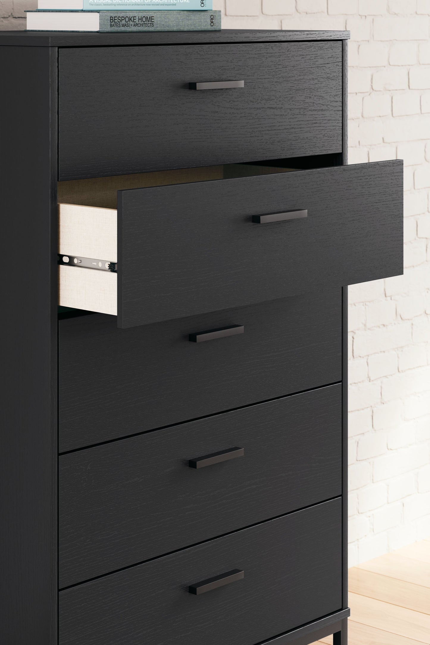 Socalle Black Chest of Drawers