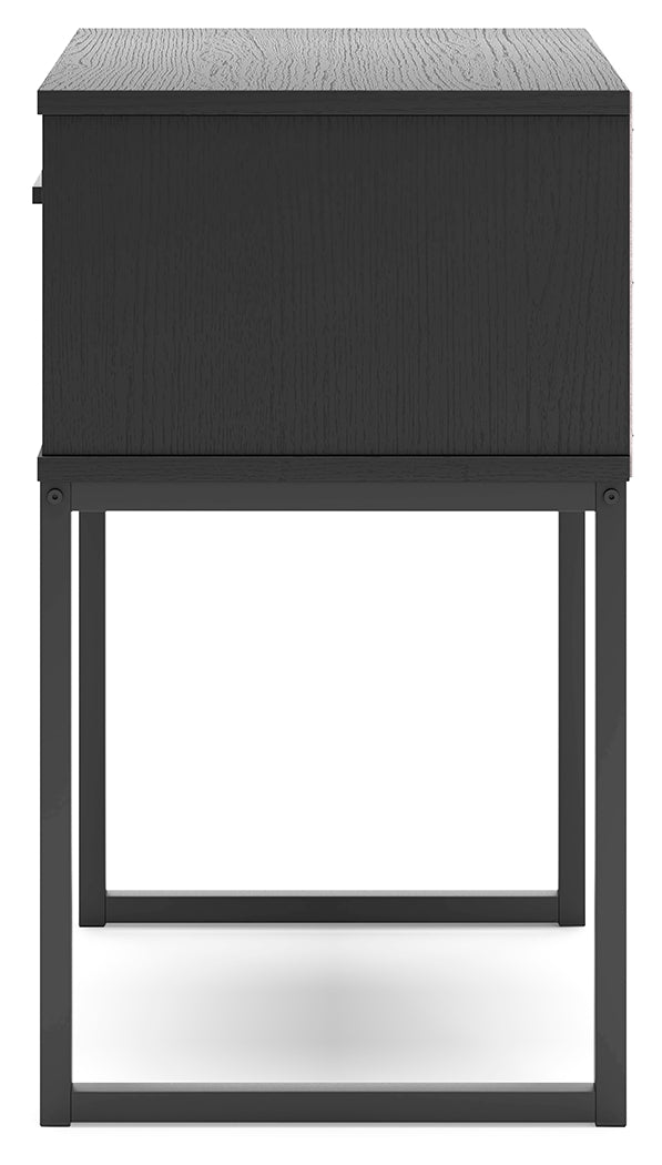 Socalle Black Nightstand