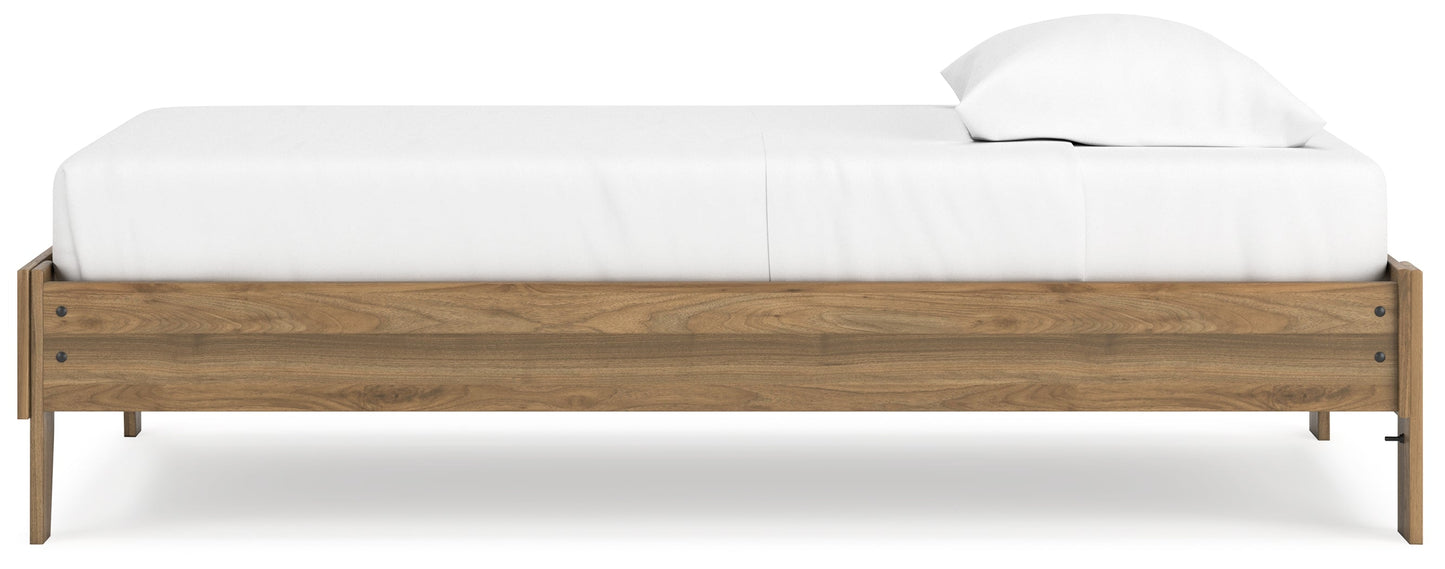 Deanlow Honey Twin Platform Bed