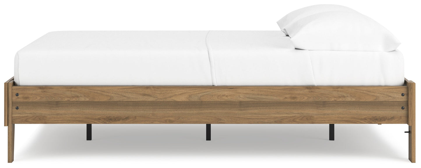 Deanlow Honey Full Platform Bed