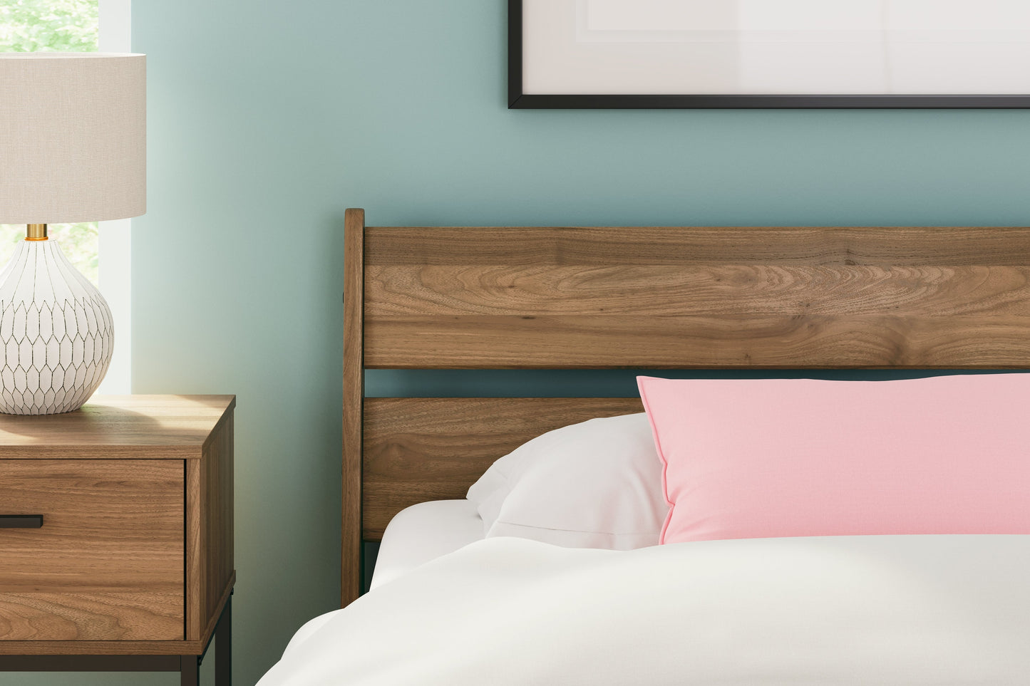 Deanlow Honey Twin Panel Headboard