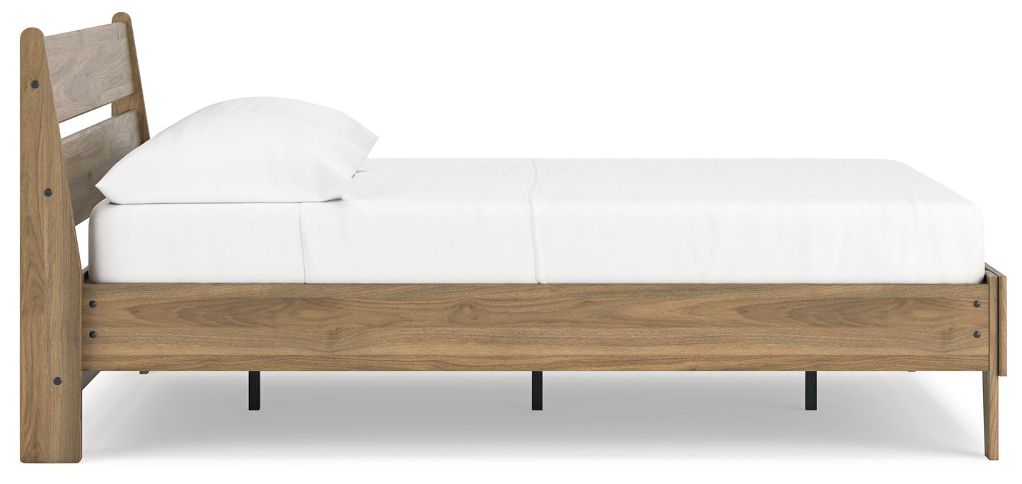 Deanlow Honey Full Platform Panel Bed