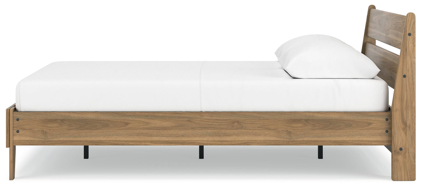 Deanlow Honey Queen Platform Panel Bed