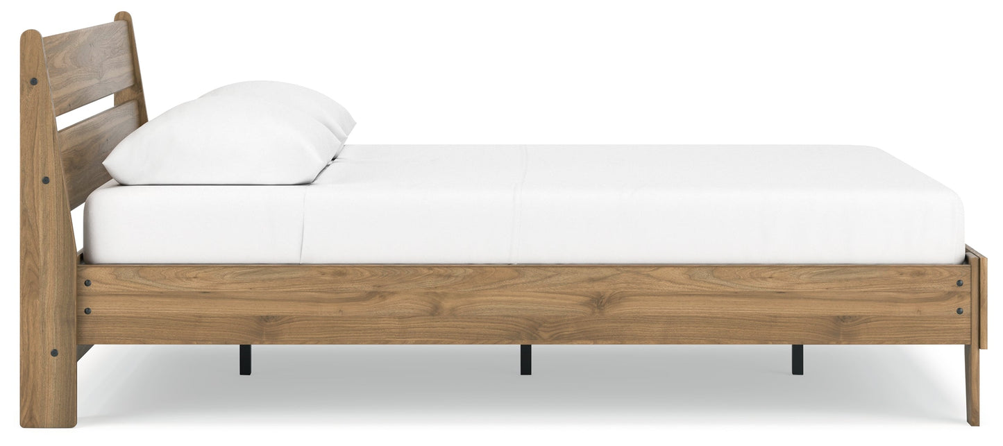 Deanlow Honey Queen Platform Panel Bed