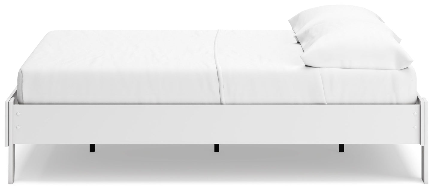 Socalle Two-tone Full Platform Bed