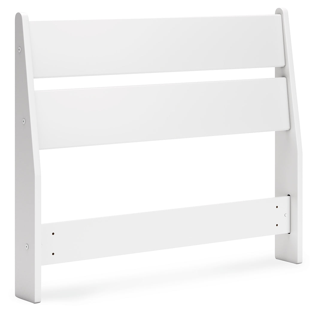 Socalle Two-tone Twin Panel Headboard