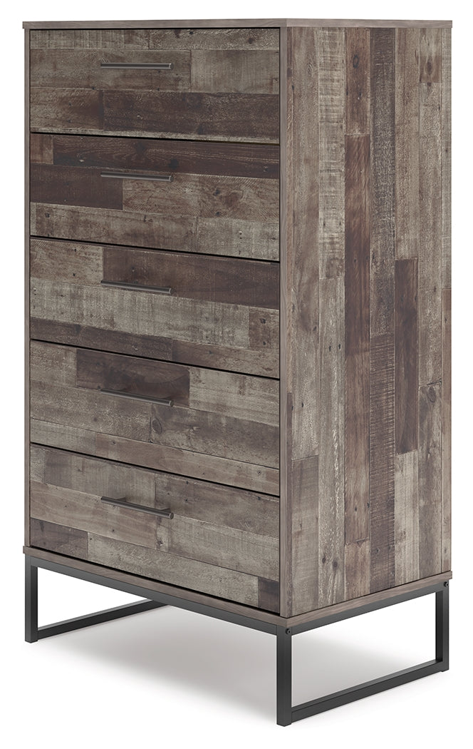 Neilsville Multi Gray Chest of Drawers