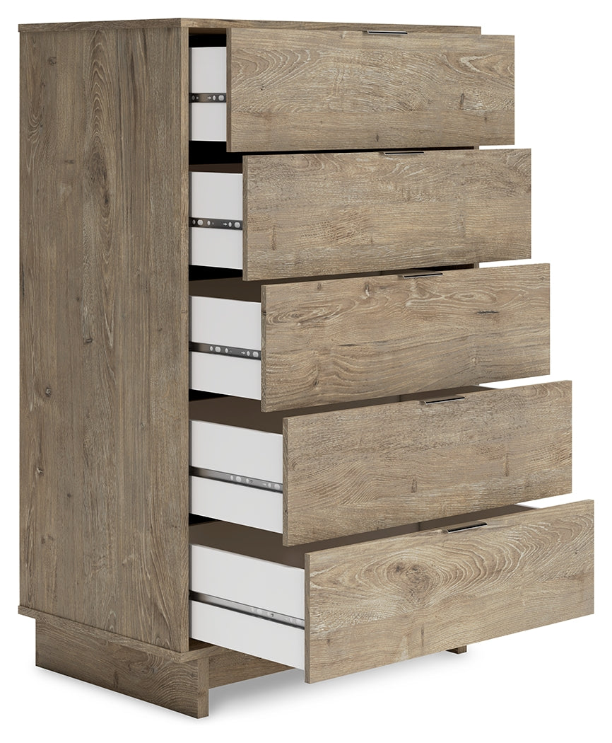 Oliah Natural Chest of Drawers