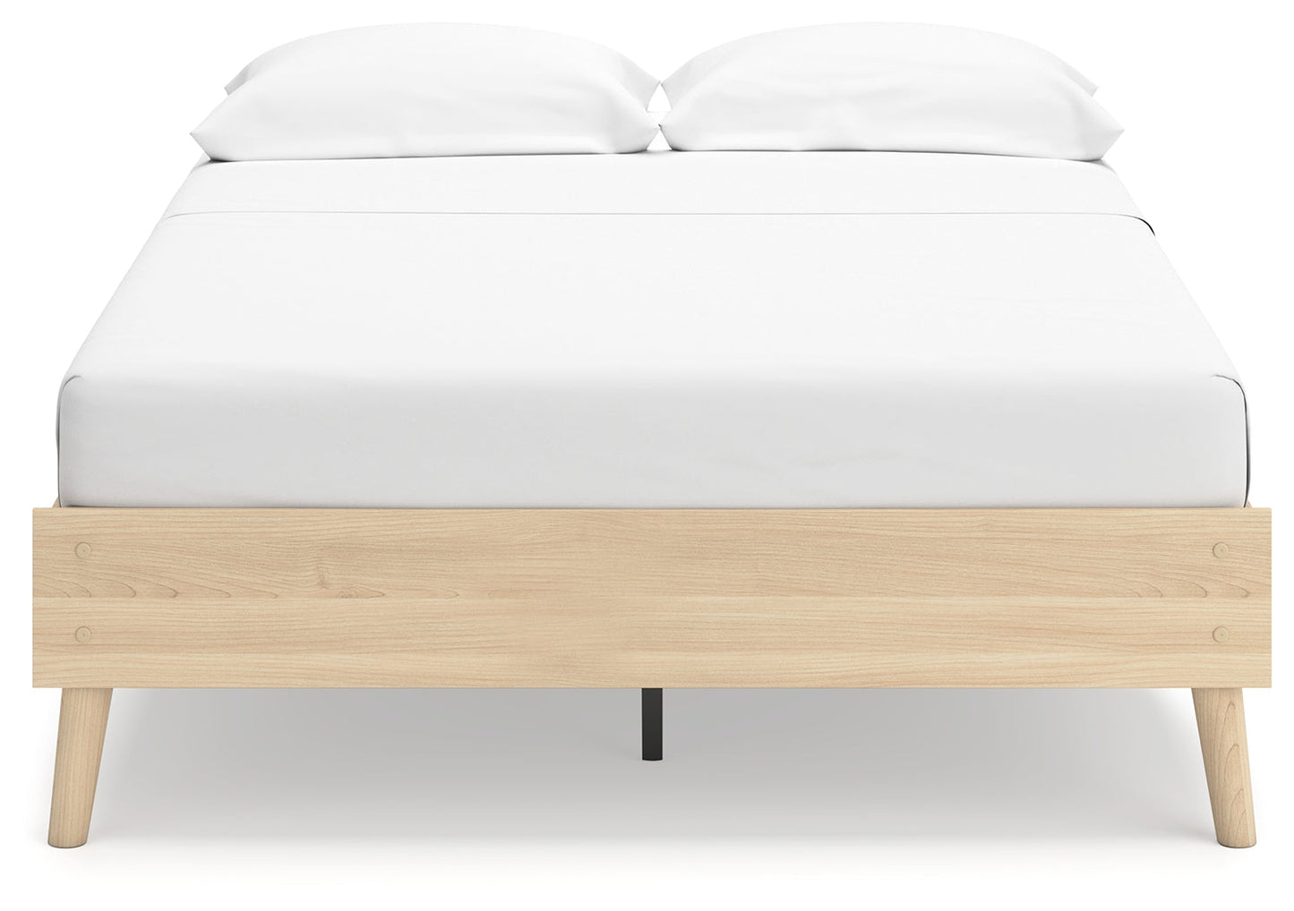 Cabinella Tan Full Platform Bed