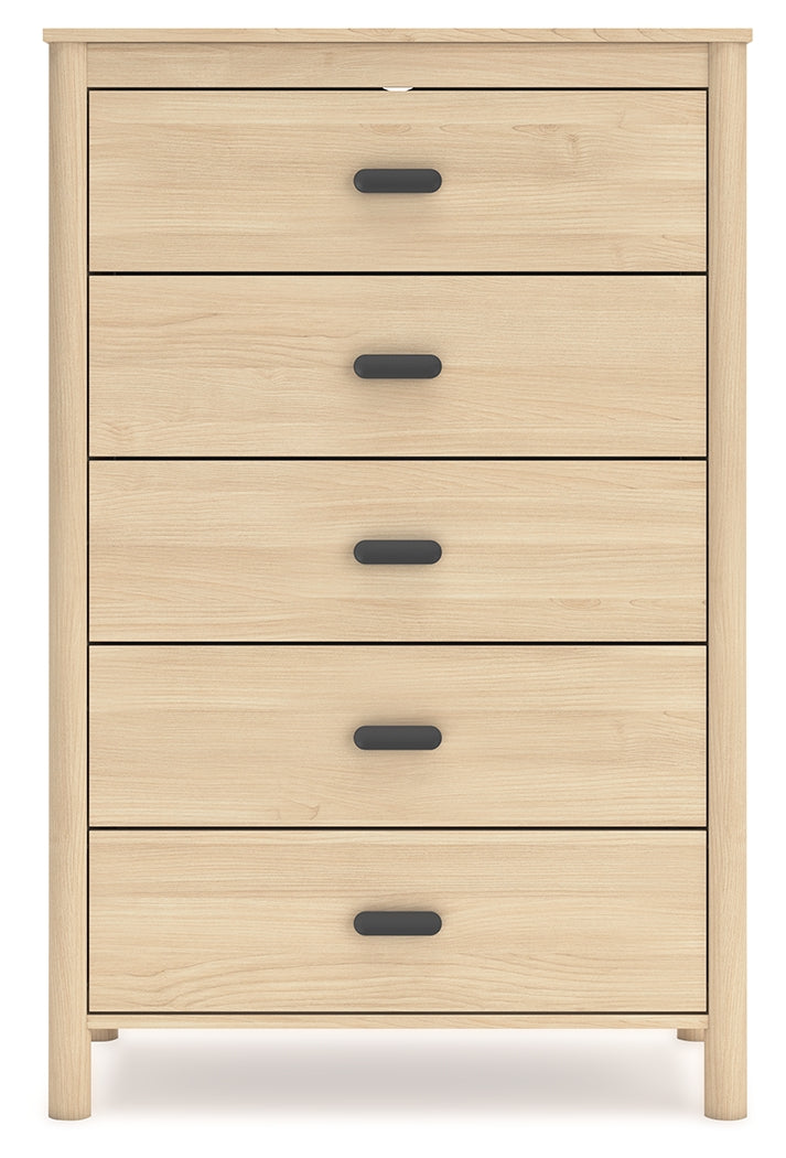 Cabinella Tan Chest of Drawers