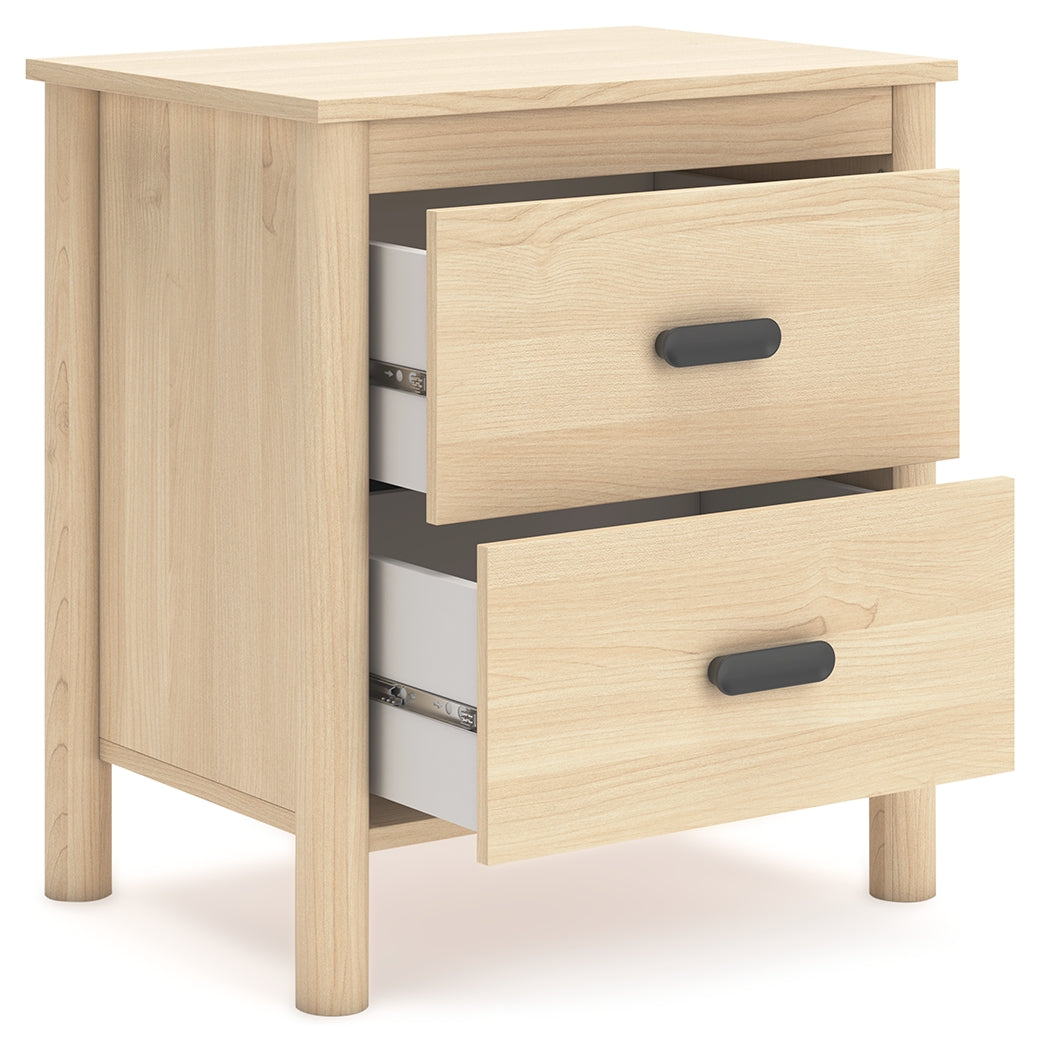 Cabinella Tan Nightstand