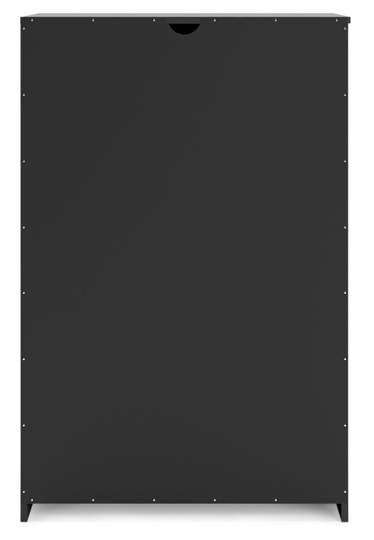 Finch Black Chest of Drawers