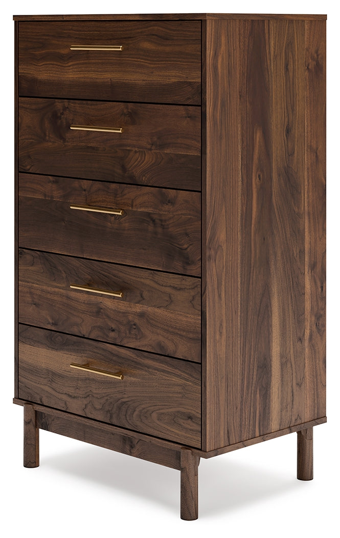 Calverson Mocha Chest of Drawers