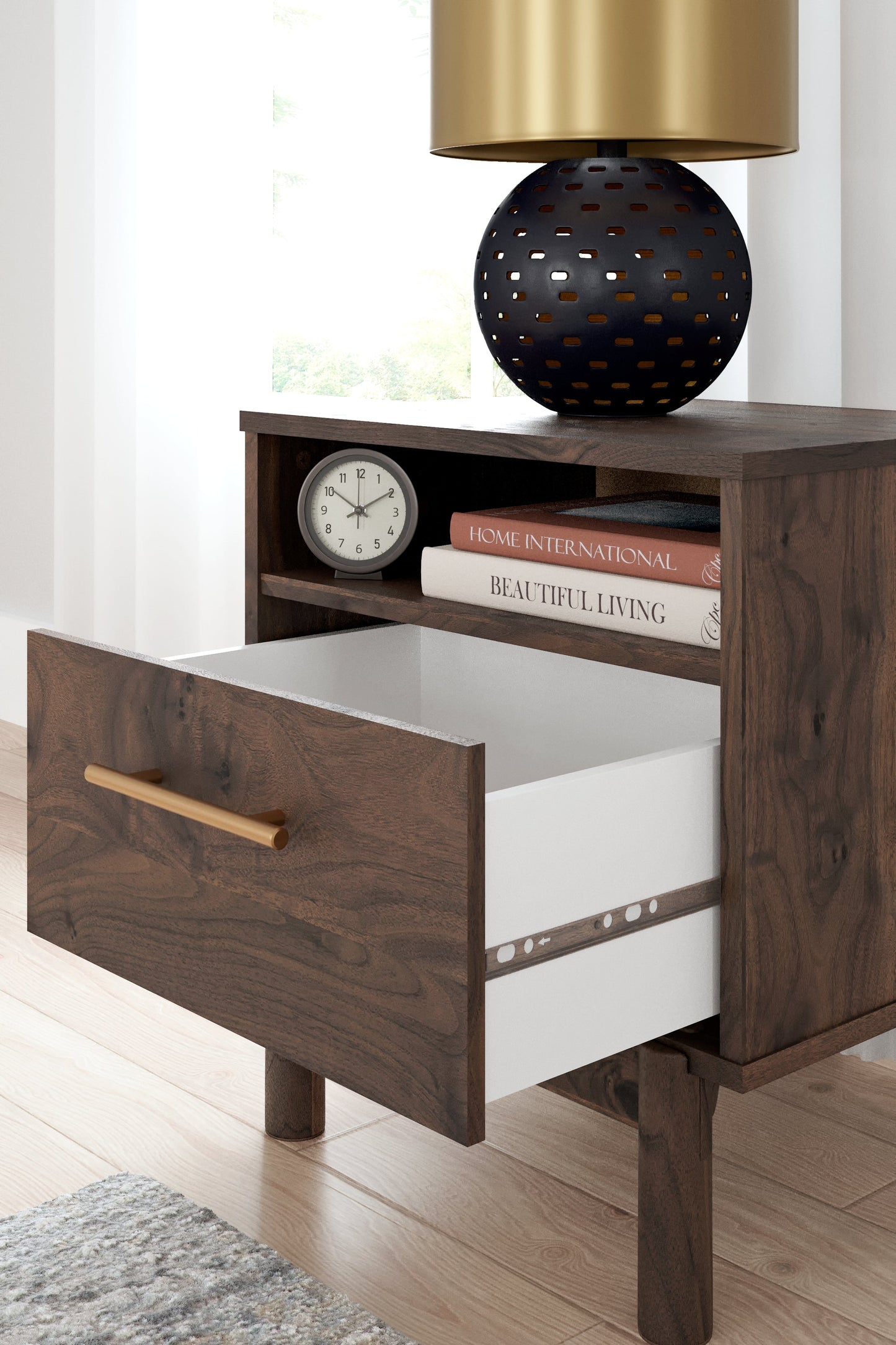 Calverson Mocha Nightstand