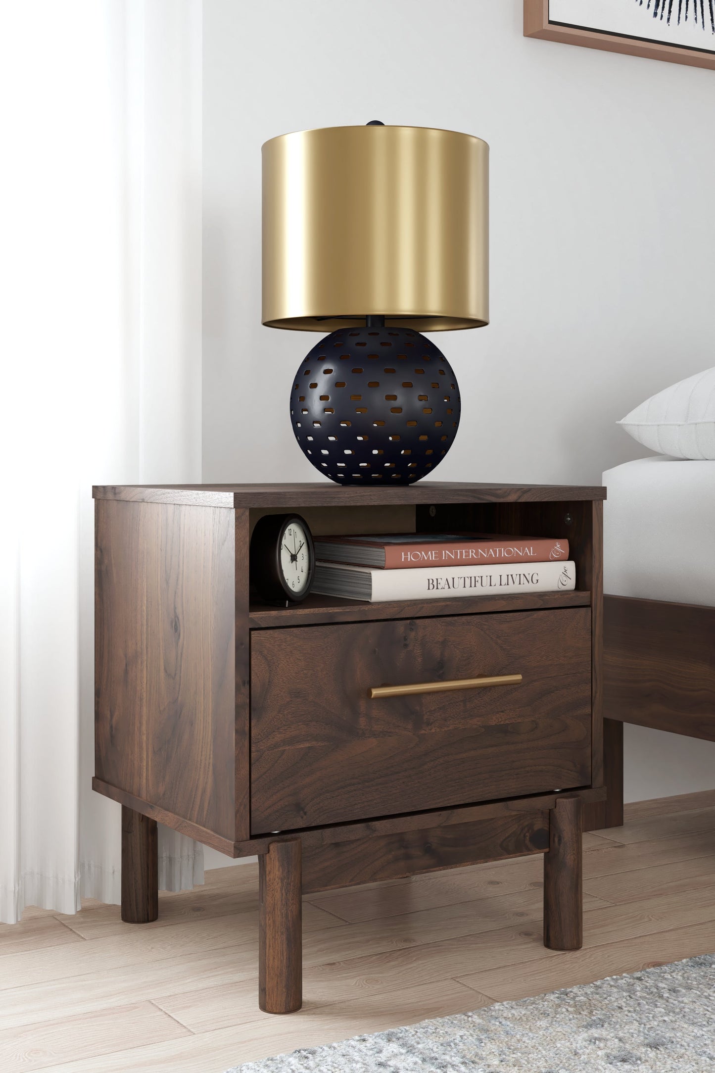 Calverson Mocha Nightstand