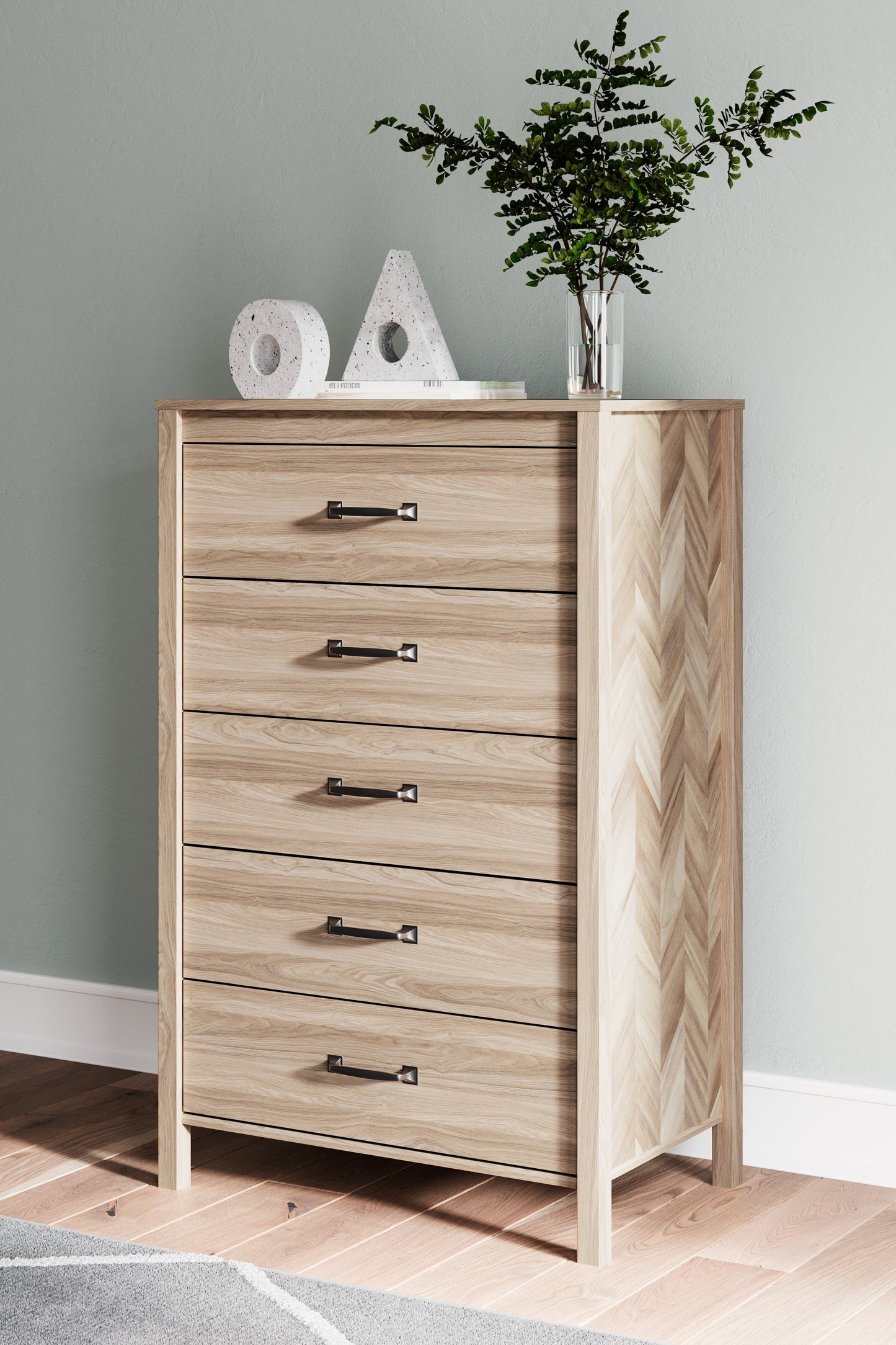 Battelle Tan Chest of Drawers