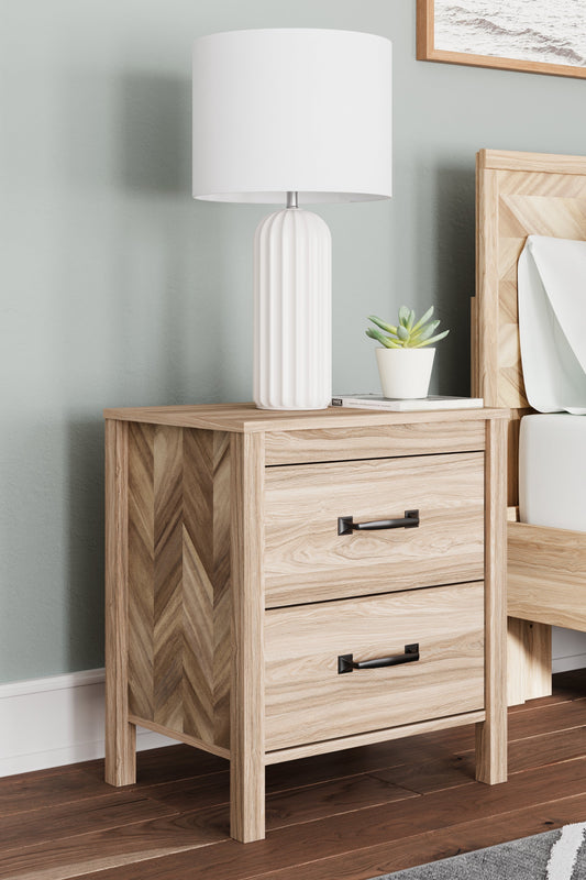 Battelle Tan Nightstand