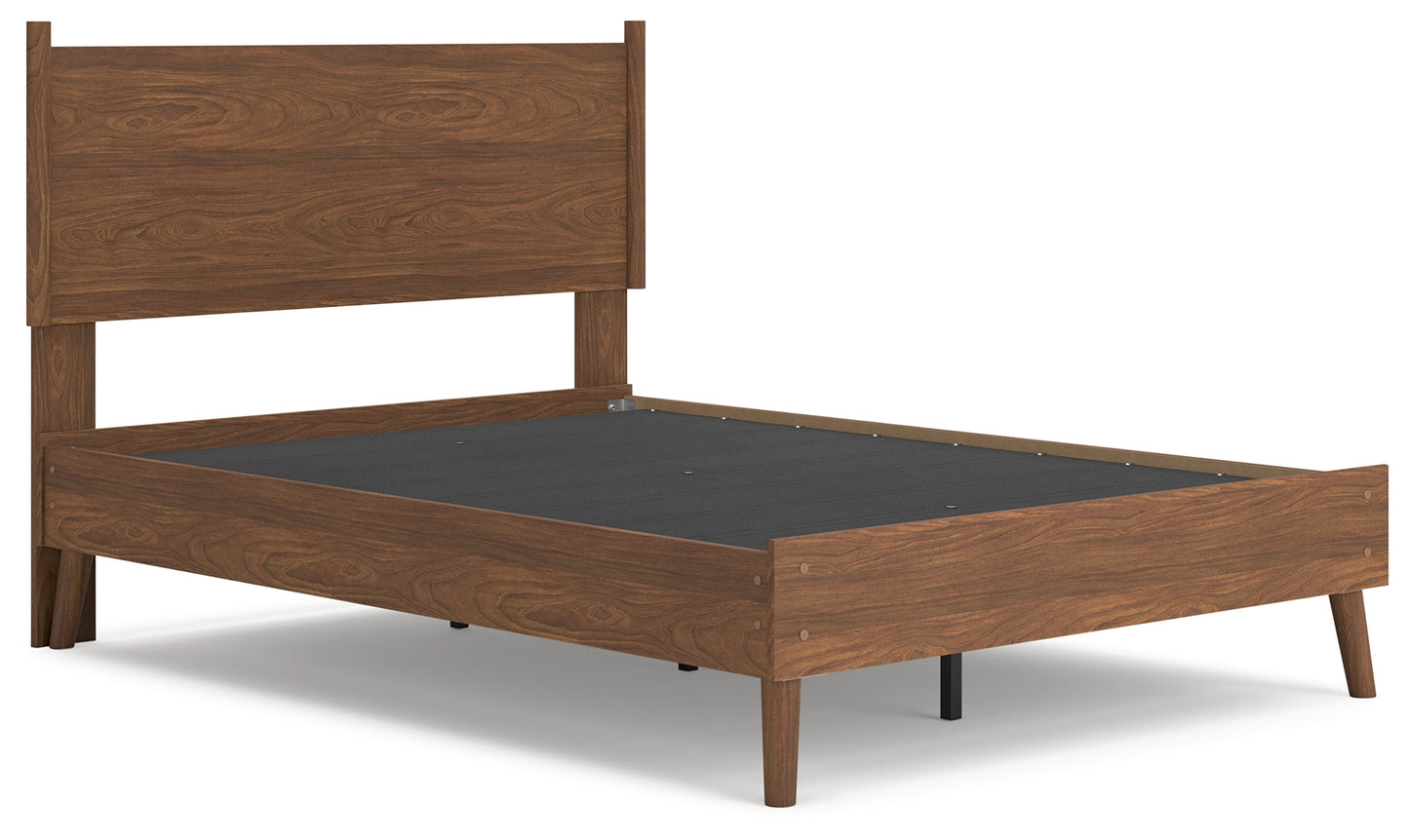 Fordmont Cognac Full Panel Bed