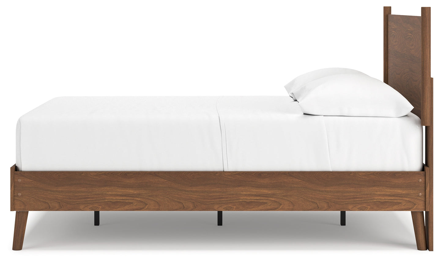 Fordmont Cognac Full Panel Bed