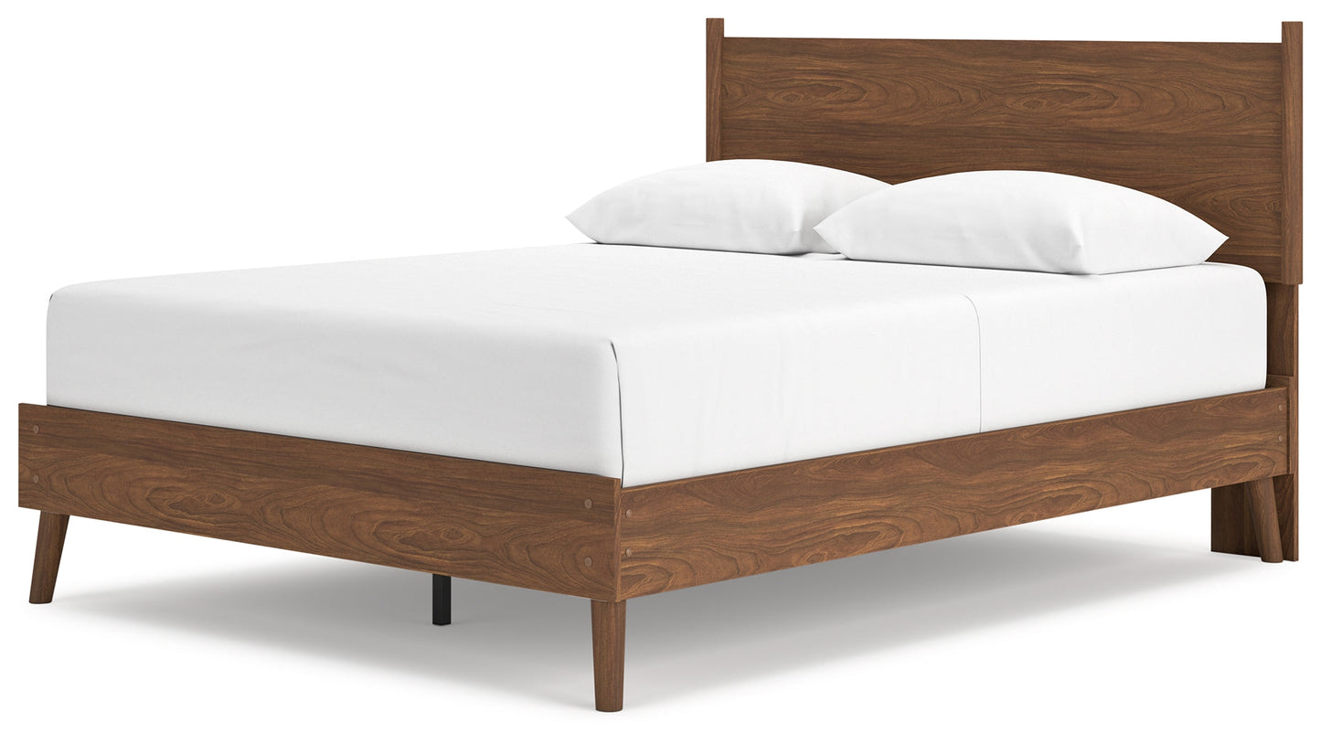 Fordmont Cognac Queen Panel Bed