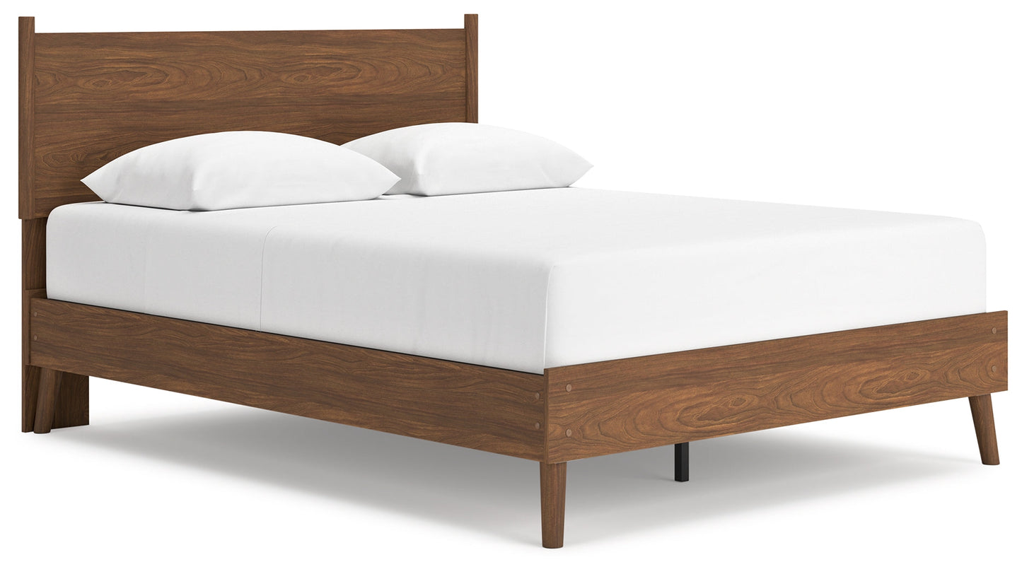 Fordmont Cognac Queen Panel Bed