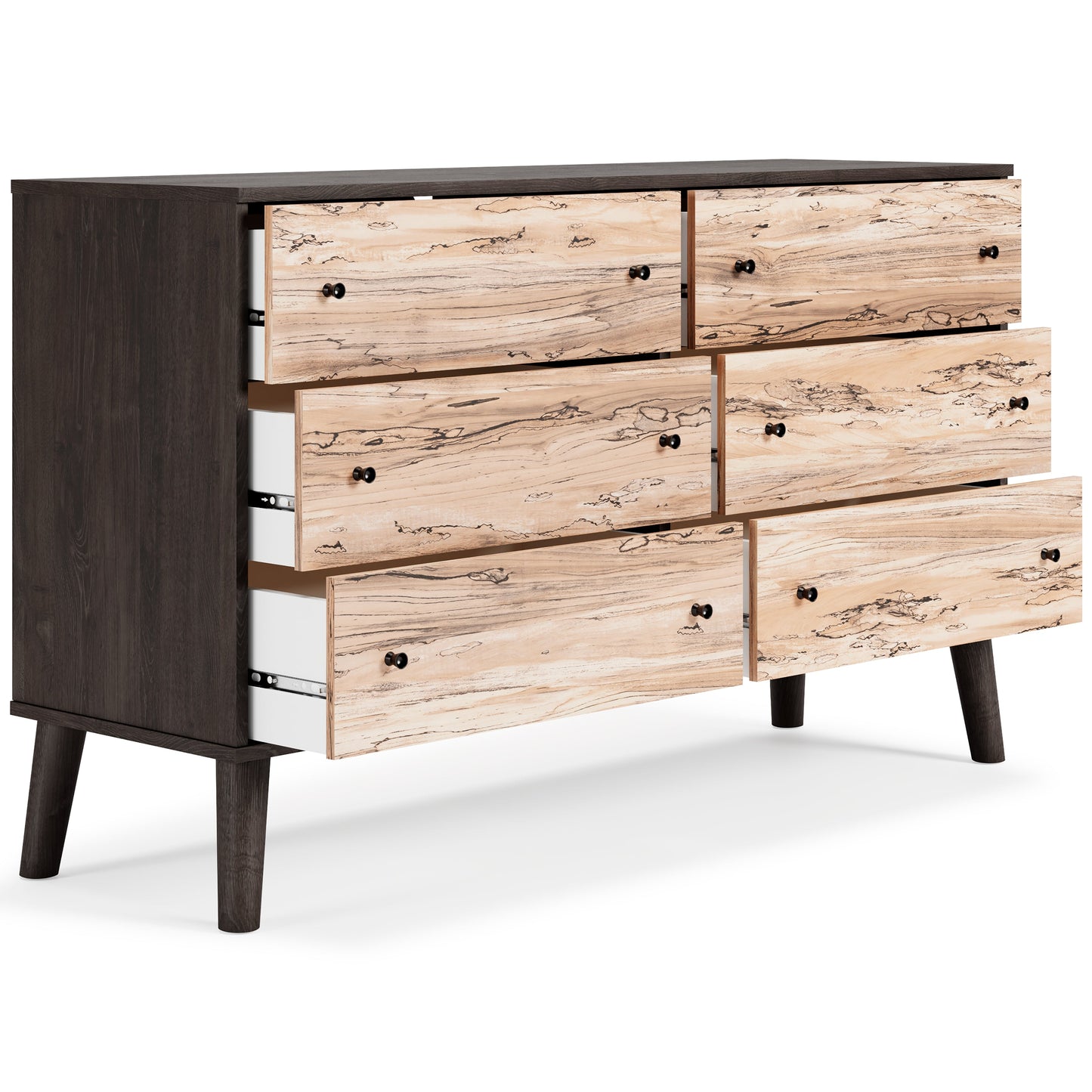 Piperton Two-tone Brown/Black Dresser